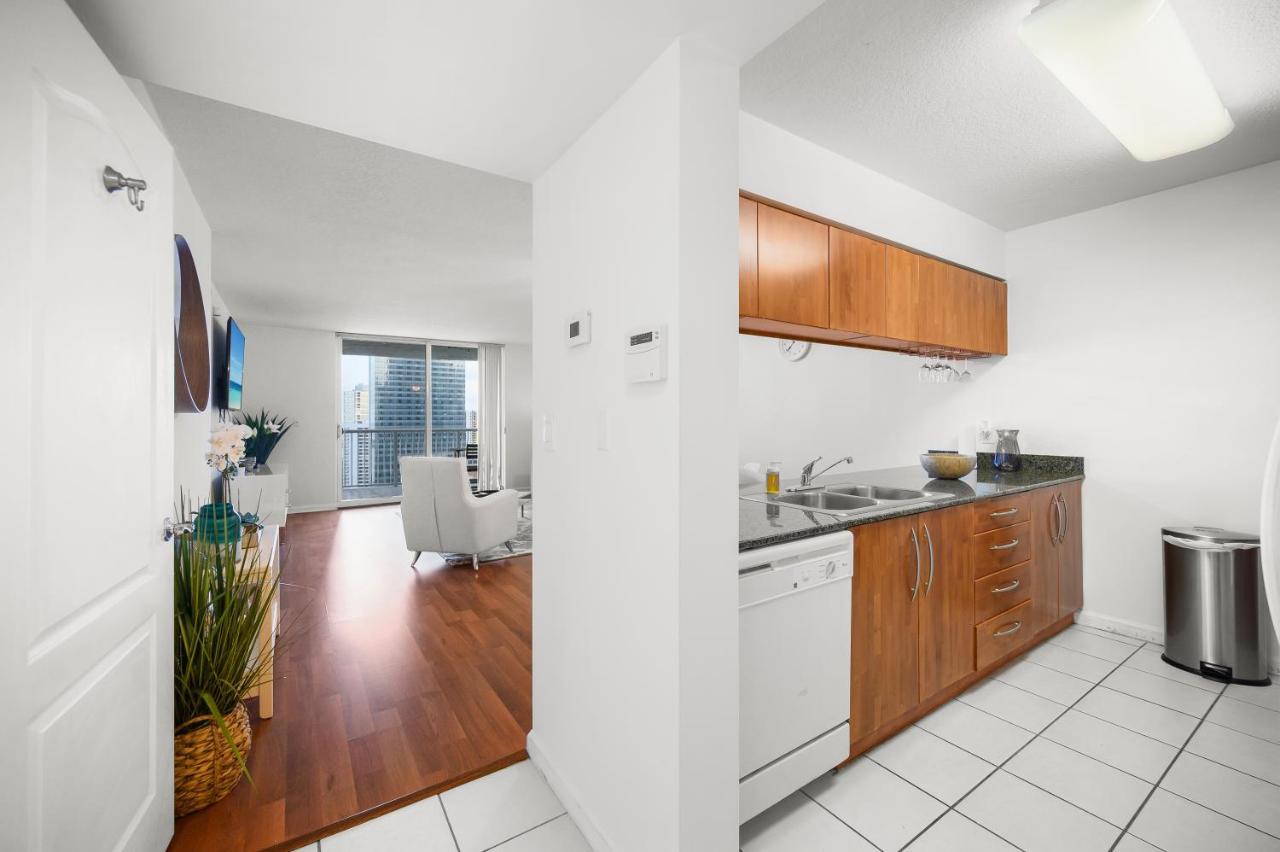 Luxurious 1Br High Rise Condo Brickell-Free Parking Miami Exterior foto